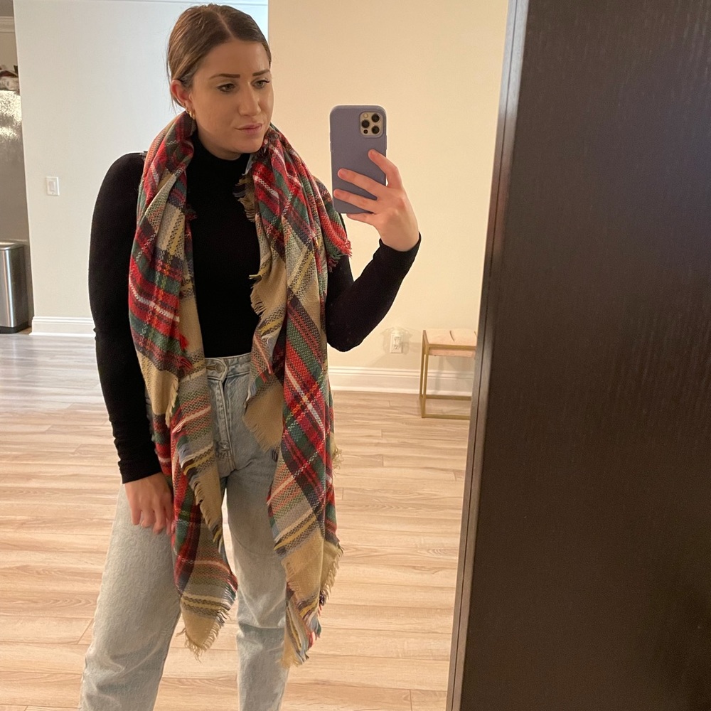 Plaid scarf